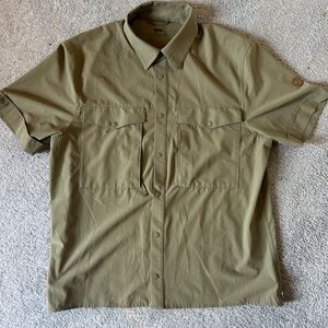 Fjallraven Short Sleeve Hiking Button Down